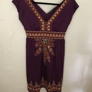 Stunning purple dress